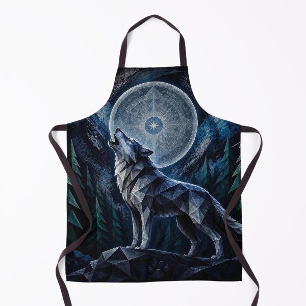 Item preview, Animal Wild Geometry: Wolf #1 designed and sold by Helios Be. Lavsh.