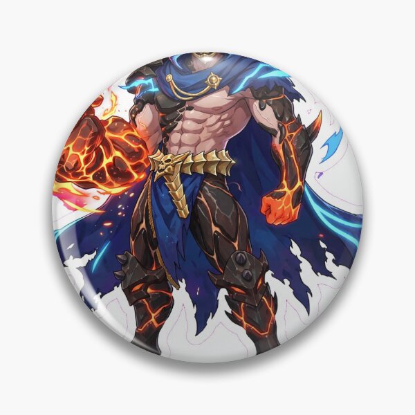 Item preview, Aldous Contractor Neon Glow Sticker - Mobile Legends Fan Art designed and sold by Lesley D.