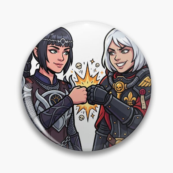 Item preview, Fistbump Priestesses designed and sold by Party of Two Studio.