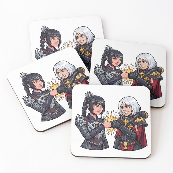 Item preview, Fistbump Priestesses designed and sold by Party of Two Studio.