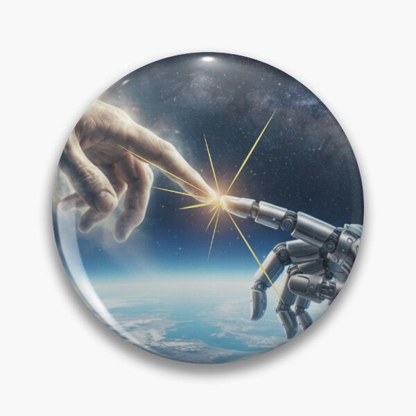 Item preview, Homage To Super Intelligence Print designed and sold by Lichentroupe63.