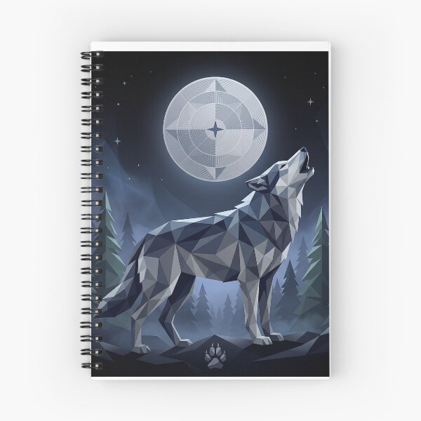 Item preview, Animal Wild Geometry: Wolf #2 designed and sold by Helios Be. Lavsh.