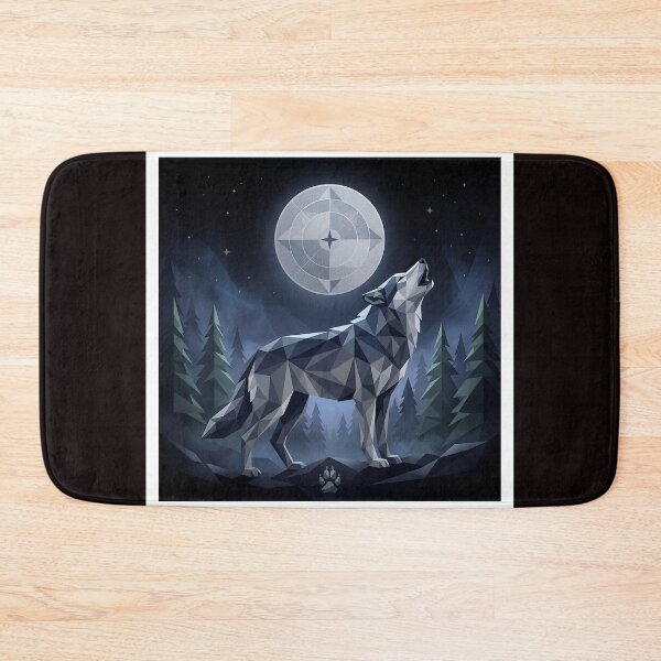 Item preview, Animal Wild Geometry: Wolf #2 designed and sold by Helios Be. Lavsh.