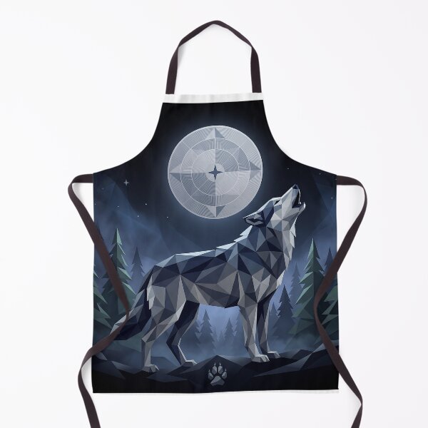 Item preview, Animal Wild Geometry: Wolf #2 designed and sold by Helios Be. Lavsh.