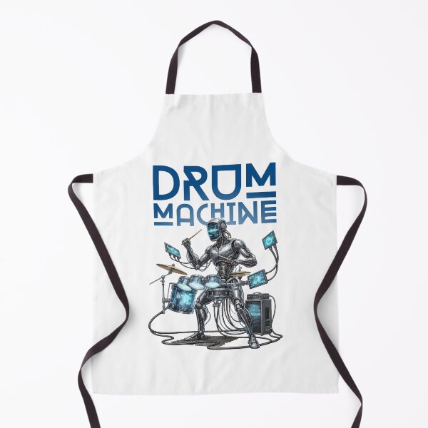 Item preview, Robot con IA tocando una batería futurista: regalo para baterista. designed and sold by I-dsgn.