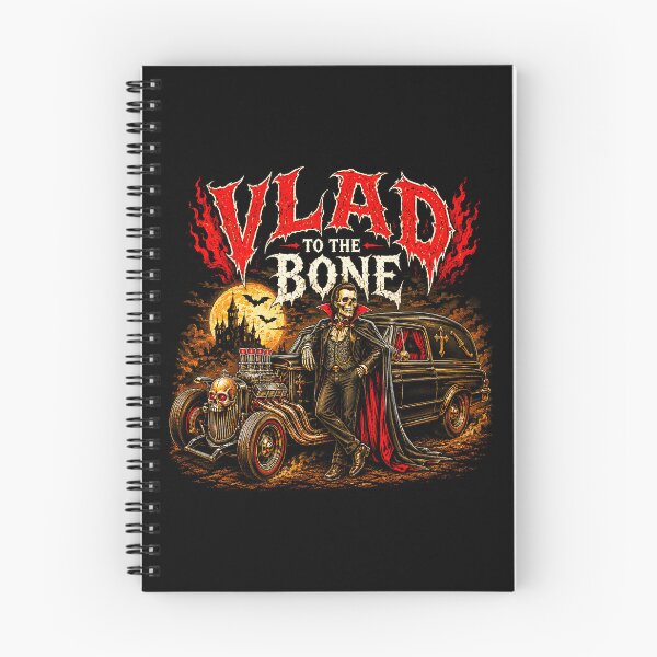 Item preview, ✨ VLAD TO THE BONE – Graveyard Hot Rod - HI-VIBES 60'S 70'S CLASSIC  designed and sold by WheelieGdArt.