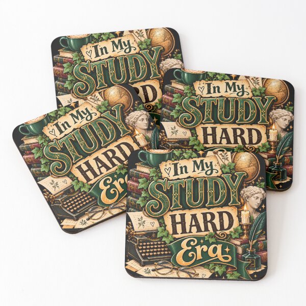 Item preview, In My Study Hard Era – Dark Academia Student designed and sold by Haji  Kamora.