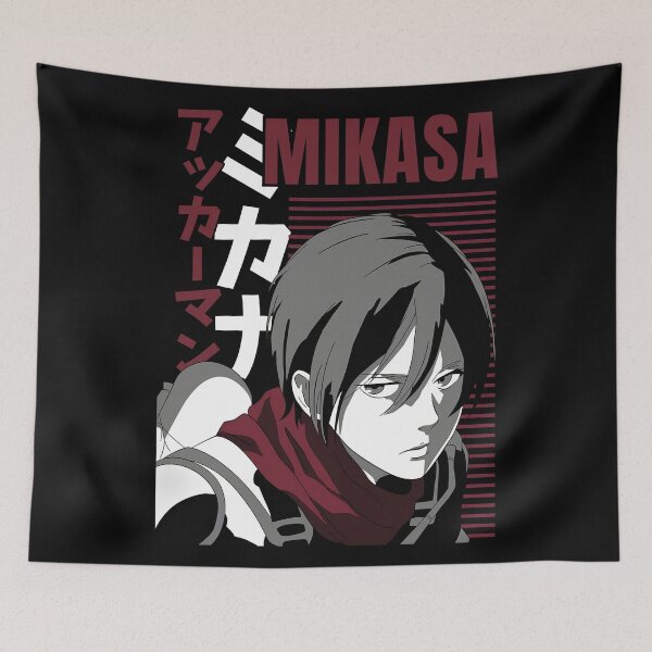 Item preview, Mikasa Ackerman designed and sold by ZORO MAZE.