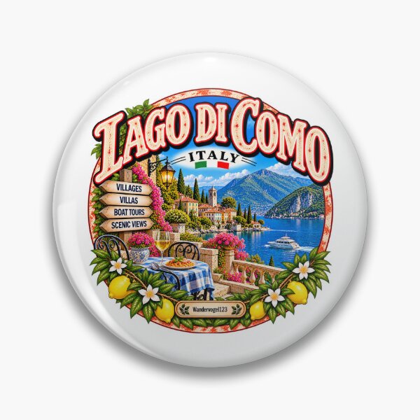 Item preview, Lago di Como Italy – Lake Como Villas Alps & Dolce Vita designed and sold by Wandervogel123.