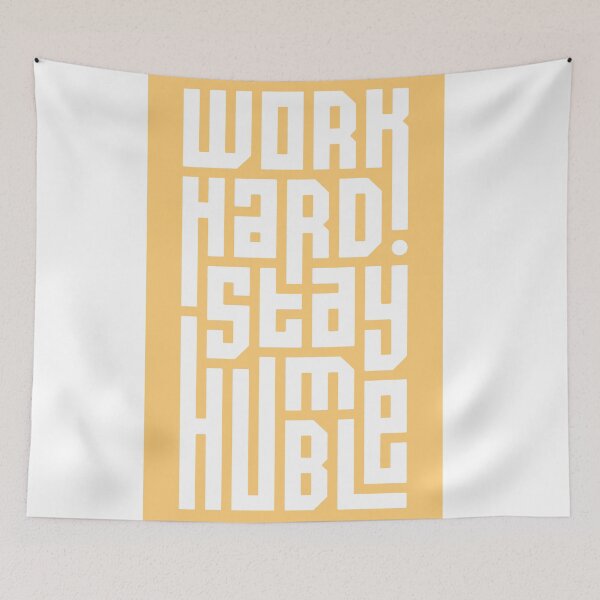 Item preview, Work Hard Stay Humble Maze Lettering designed and sold by andry01.