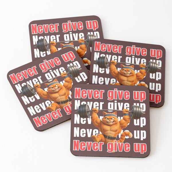 Item preview, Never Give Up designed and sold by Ibrahimsaeed27.