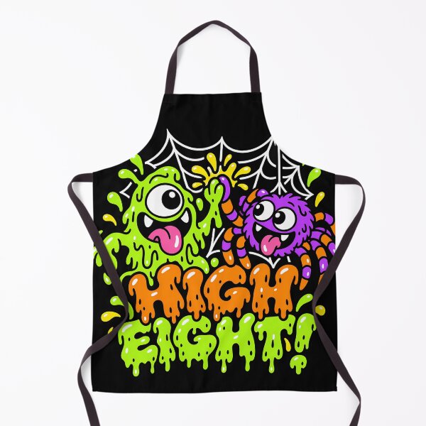 Item preview, High Eight Cute Spider Monster Halloween designed and sold by Thai Vibe Studio.