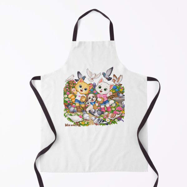 Item preview, FEEDING PIGEONS - From the book series "Mia and Pia - Coloring fun meets cat knowledge - Adventures to color, learn and marvel at". designed and sold by WasserSonneWind.