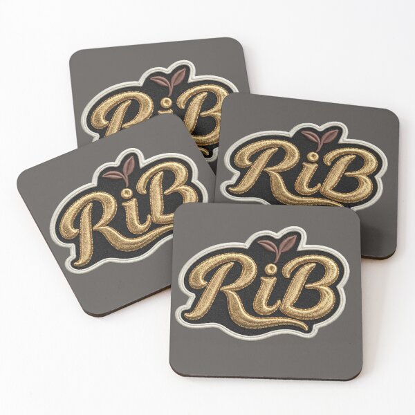 Item preview, Classic Gold Script Patch Minimal Emblem designed and sold by Rib-Brand.