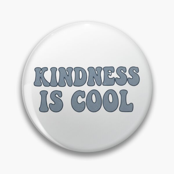 Item preview, Kindness Is Cool Retro Groovy Aesthetic Vintage Typography Positive Quote Design designed and sold by Bhaskar Digital Art.