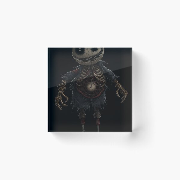 Item preview, Tick Tock, Grinning Skeleton with Pocket Watch designed and sold by UnstitchedArt.