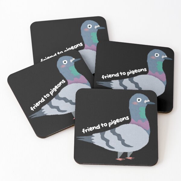 Item preview, Friend to Pigeon Black designed and sold by fifisu.