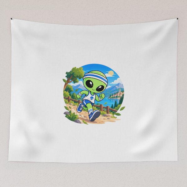 Item preview, Alien Runner | Running & Outdoor Adventure designed and sold by fedetrev.