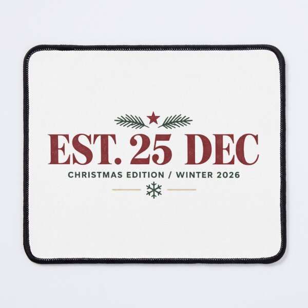 Item preview, EST 25 DEC - CHRISTMAS EDITION designed and sold by NicheWearStudio.