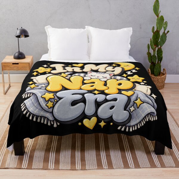 Item preview, In My Nap Era – Cute Sleepy Cat designed and sold by Haji Kamora.