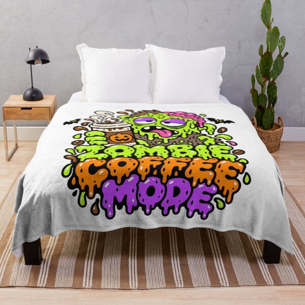 Item preview, Zombie Coffee Mode Funny Tired Halloween designed and sold by Thai Vibe Studio.
