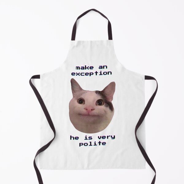 Item preview, Polite cat designed and sold by fifisu.