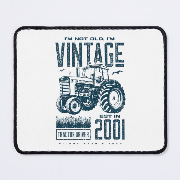Item preview, Vintage Tractor Farmer Birthday Born In 2001 designed and sold by JRRTs.