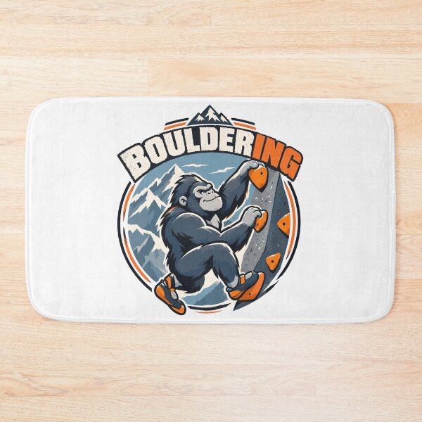 Item preview, Cute gorilla bouldering – climbing monkey designed and sold by Pineapple-Tree.