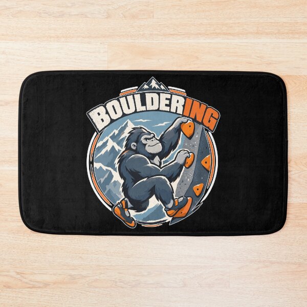 Item preview, Cute gorilla bouldering – climbing monkey designed and sold by Pineapple-Tree.