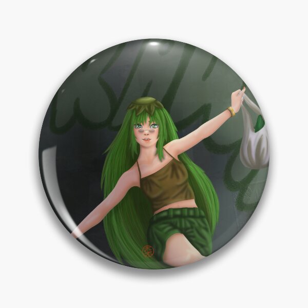Item preview, Kappa Yokai Cucumber Girl Manga Streetwear designed and sold by Nekogobido.