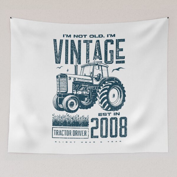 Item preview, Vintage Tractor Farmer Birthday Born In 2008 designed and sold by JRRTs.