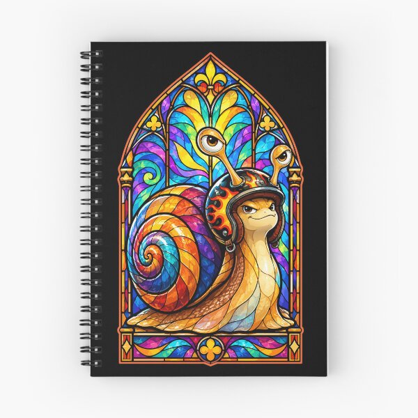 Item preview, Biker Snail Stained Glass Art designed and sold by TomFrontierArt.