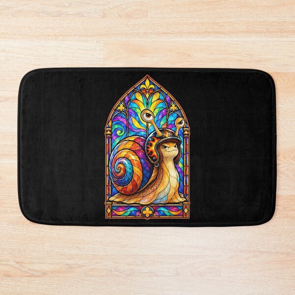 Item preview, Biker Snail Stained Glass Art designed and sold by TomFrontierArt.