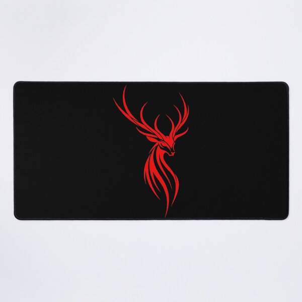 Item preview, Crimson Stag Tribal Art – Majestic Red Deer designed and sold by ClubVacay.