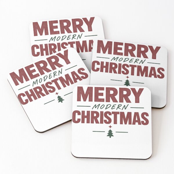 Item preview, MERRY MODERN CHRISTMAS designed and sold by NicheWearStudio.