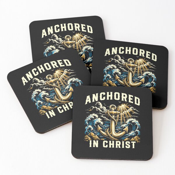Item preview, Anchored in Christ Vintage Christian designed and sold by charoen-design.