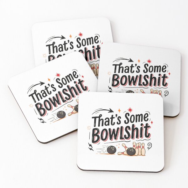 Item preview, That's Some Bowlshit Funny Bowling Pun Bowling Humor designed and sold by Redgiant87x.
