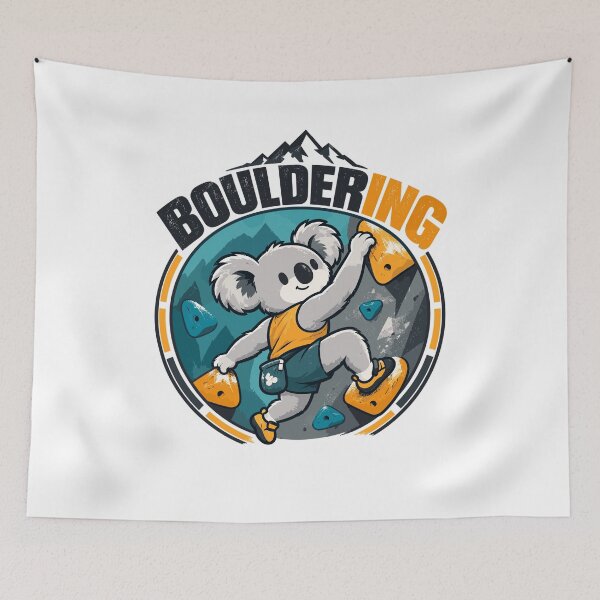 Item preview, Cute koala bouldering – Climbing koala bear designed and sold by Pineapple-Tree.