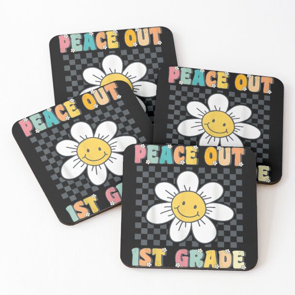Item preview, Peace Out First Grade Retro Groovy Last Day of 1st Grade designed and sold by Reswopkiser.