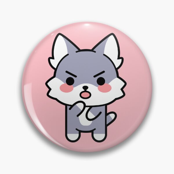 Item preview, Angly wolfie! designed and sold by TheHugWolf.
