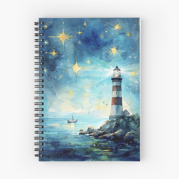 Item preview, Lighthouse Under Stars designed and sold by JacobDownUP.