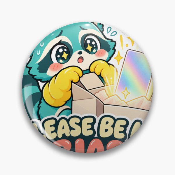 Artikelvorschau, Please Be My Bias – K-Pop Mystery Pull Raccoon Sticker entworfen und verkauft von DeutscheIronMan.