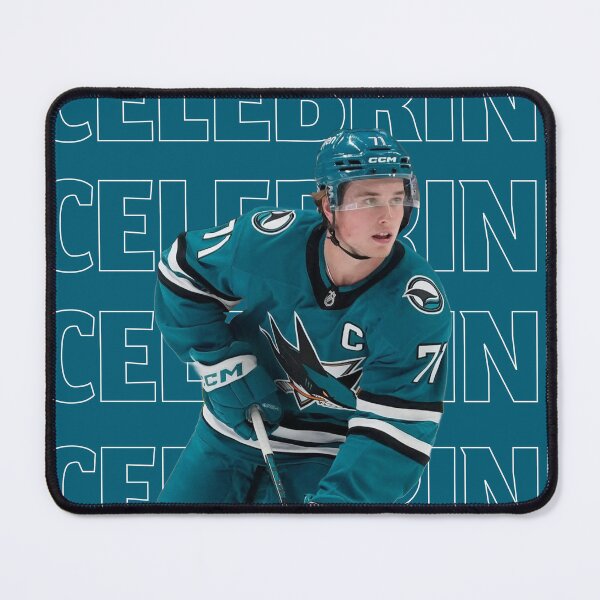 Item preview, Macklin Celebrini Captain | San Jose Sharks Hockey Team designed and sold by Ferne Reacts.