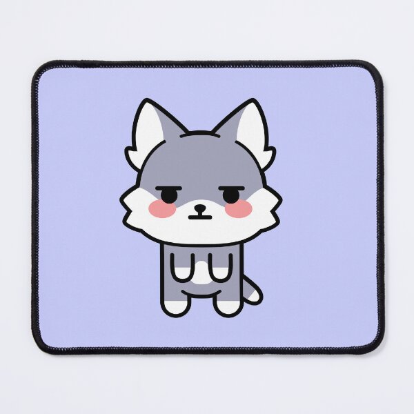 Item preview, Annoyed Wolfie designed and sold by TheHugWolf.