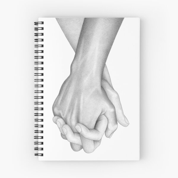 Item preview, Holding Hands Pencil Drawing  designed and sold by MattHackArt.