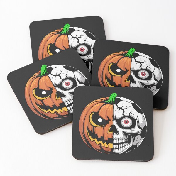 Item preview, Soccer Ball Pumpkin Skull Halloween Football Player Sport  designed and sold by FalliesBlink.