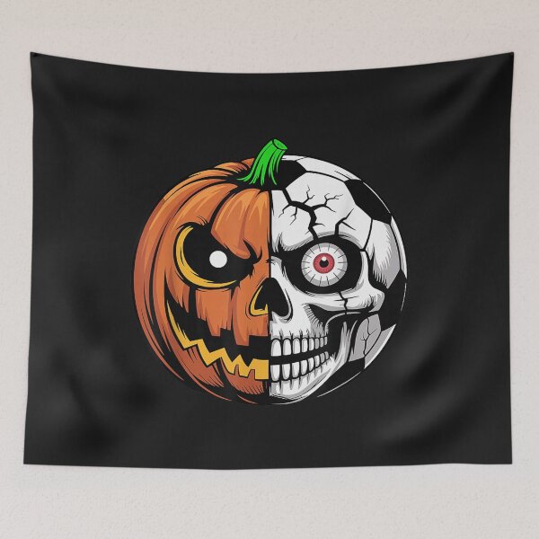 Item preview, Soccer Ball Pumpkin Skull Halloween Football Player Sport  designed and sold by FalliesBlink.