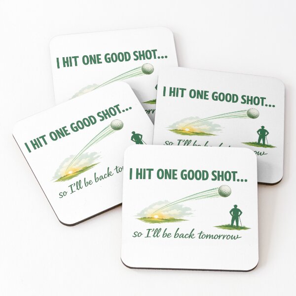 Item preview, One Good Shot Golf Design designed and sold by RMBPrintStudio.