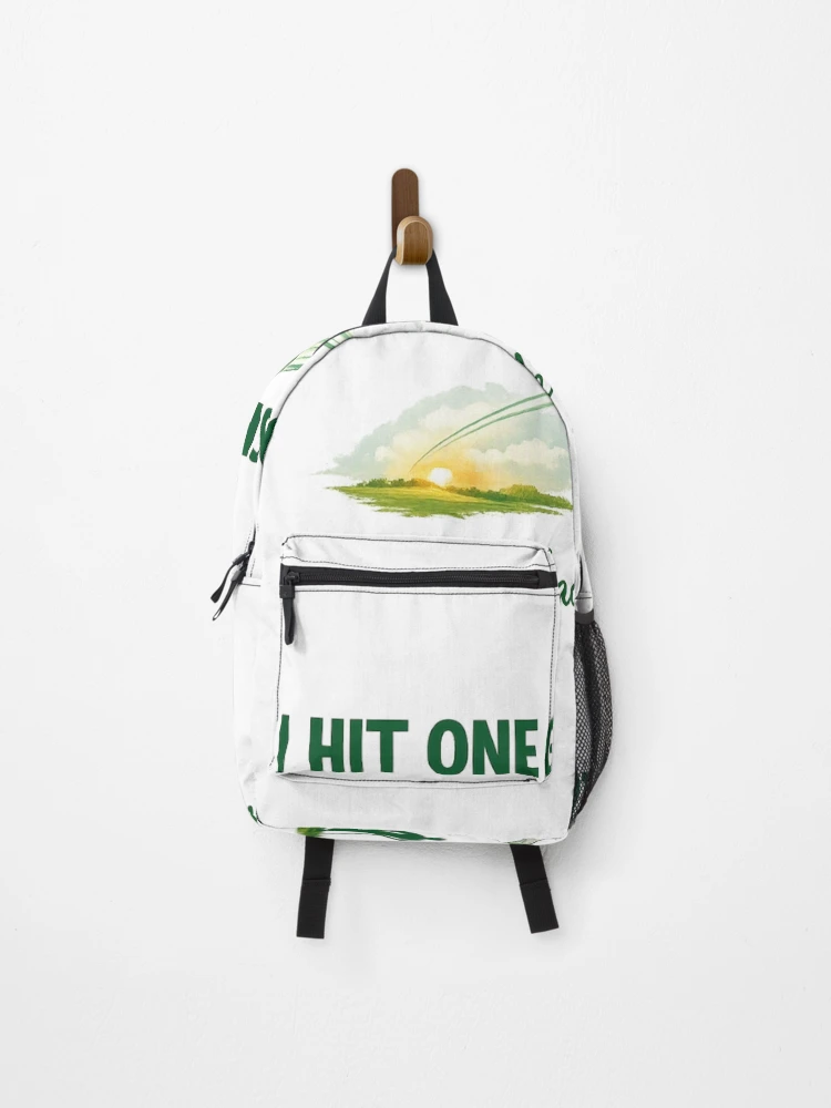 Thumbnail 1 of 3, Backpack, One Good Shot Golf Design designed and sold by RMBPrintStudio.
