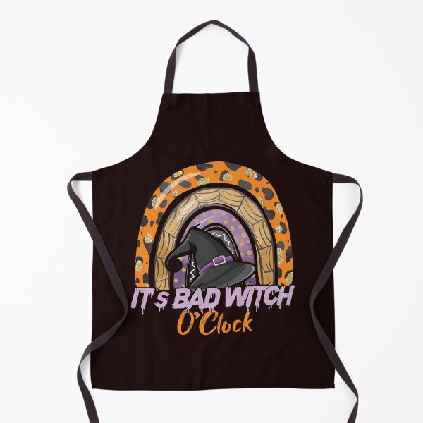 Item preview, It's Bad Witch O'Clock - Funny Halloween Witch Hat Design designed and sold by Love is beautiful. .